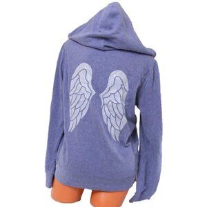 Victoria's Secret Blue Zip-Up Hoodie